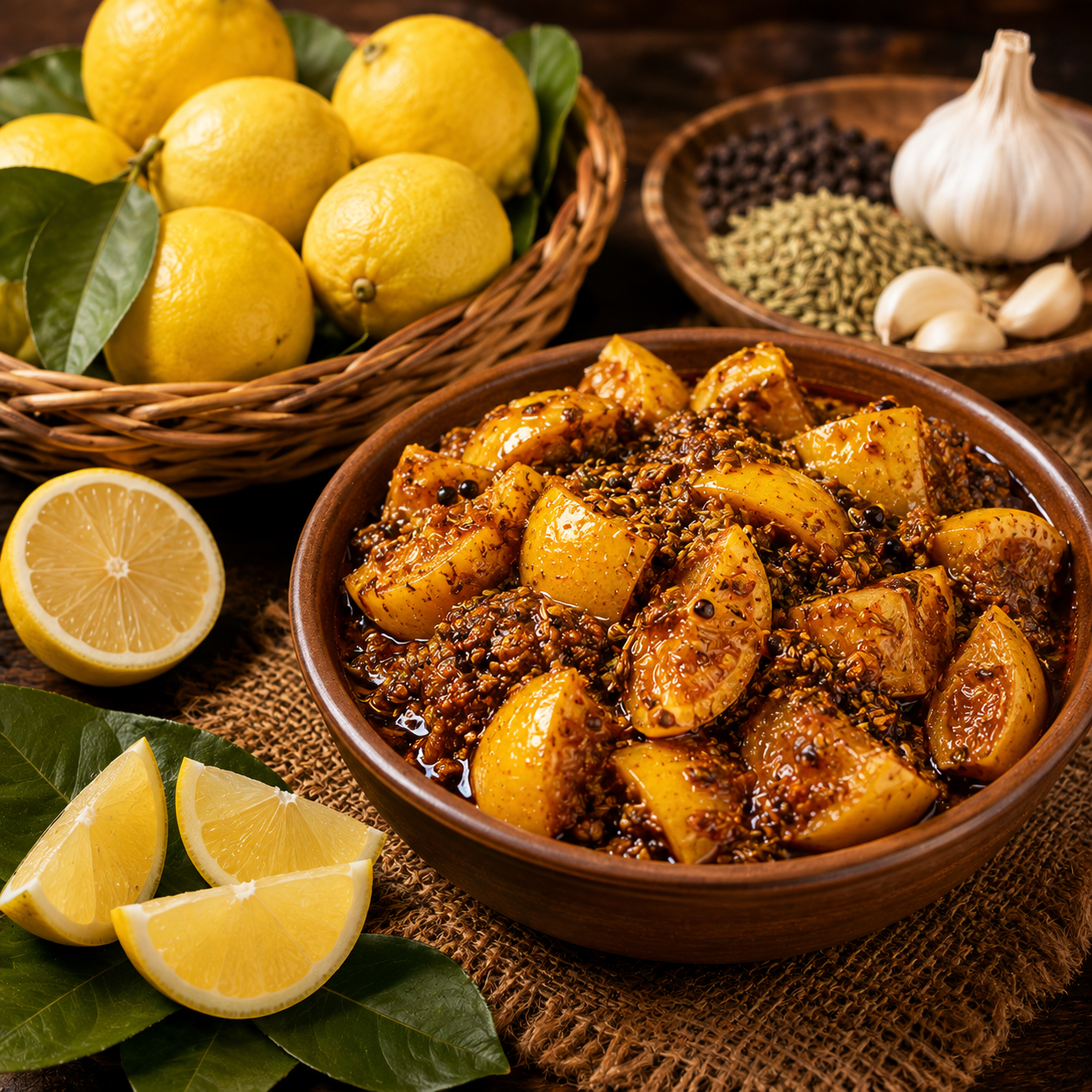 Banarasi Meetha Nimbu Achar (400g) | Sweet & Tangy Lemon Pickle | Original Traditional Recipe