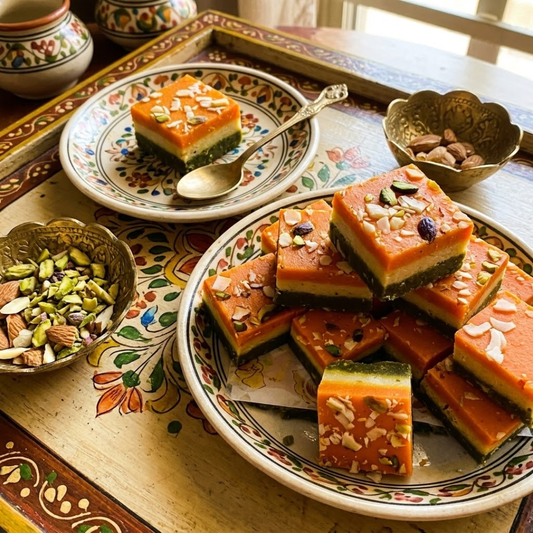 Original Tirangi Barfi by Ram Bhandar, Varanasi – Celebrate India’s Flavours in Every Bite | Traditional Banarasi Sweet