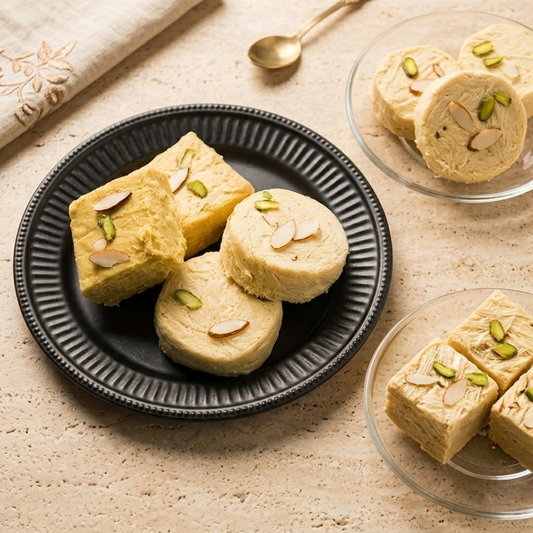 Ghee Sohan Papdi | Premium Traditional Sweet from Shri Rajbandhu Sweets |  400g