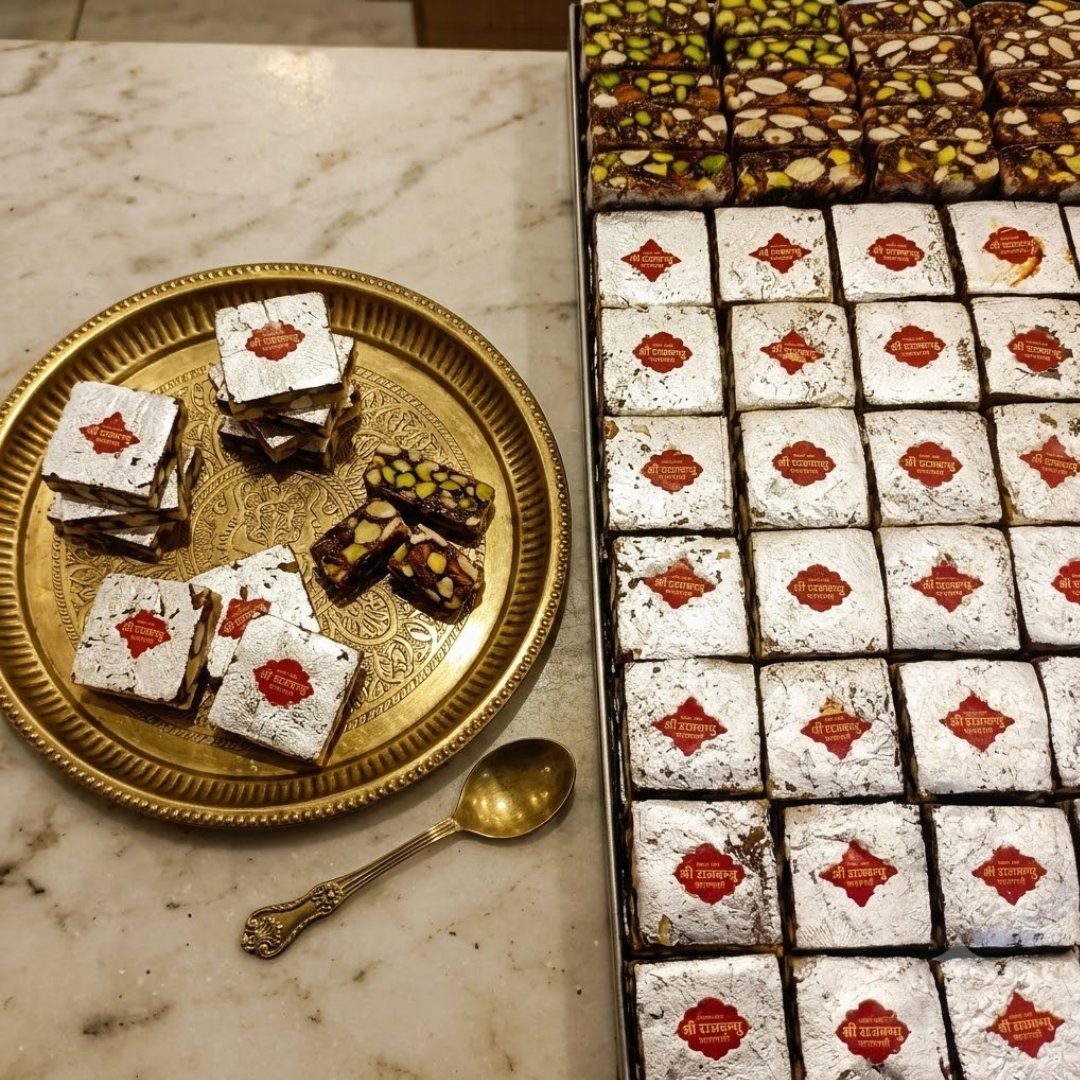 Anjeer Pista Barfi, Varanasi – A Traditional Dry Fruit Sweet by Shri Rajbandhu Sweets